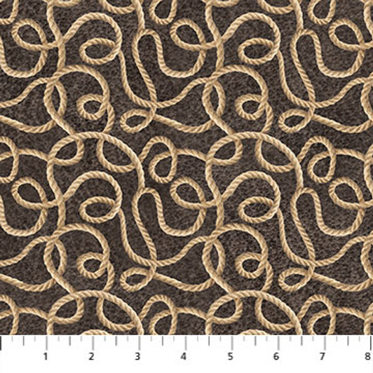 Saddle Up Lasso Tango Brown 24388-35 Cotton Quilting Fabric