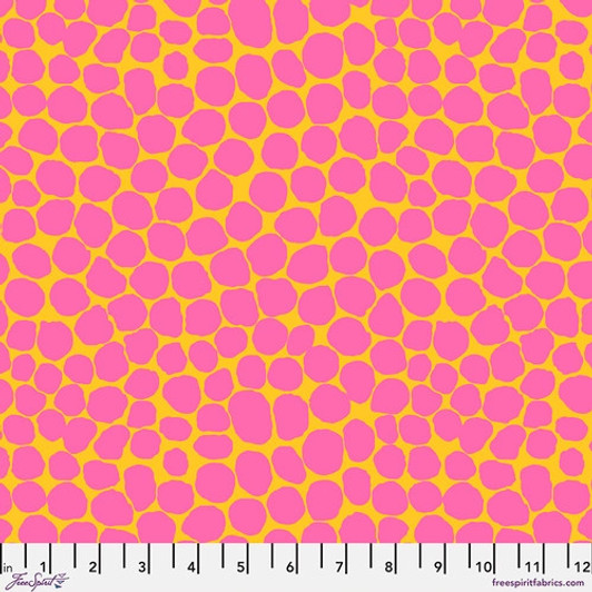 Kaffe Fassett Jumble Yellow PWBM053-YELLOW Cotton Quilting Fabric Kaffe Fassett Jumble Yellow PWBM053-YELLOW Cotton Quilting Fabric