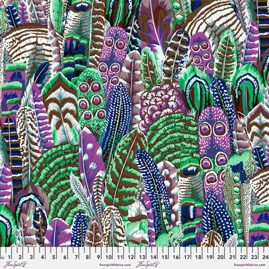 Kaffe Fassett Feathers Contrast PWPJ055-CONTRAST Cotton Quilting Fabric