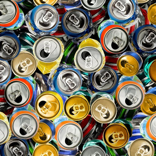 Ale House Crushed Beer Cans Cotton Quilting Fabric Ale House Crushed Beer Cans Cotton Quilting Fabric