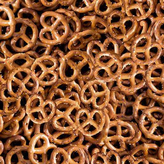 Ale House Beer Pretzels Brown Tossed Cotton Quilting Fabric