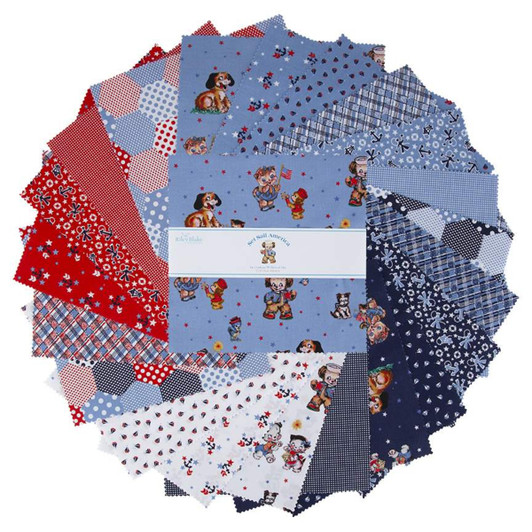 Set Sail America 10 Inch Squares 42 Pieces Cotton Quilting Fabric Set Sail America 10 Inch Squares 42 Pieces Cotton Quilting Fabric