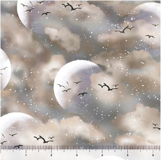 Arctic Dreams Clouds 28832-E Cotton Quilting Fabric Arctic Dreams Clouds 28832-E Cotton Quilting Fabric