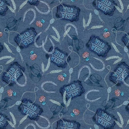 Sunset Rodeo Monotone Western Motifs Blue 9154 77 Cotton Quilting Fabric Sunset Rodeo Monotone Western Motifs Blue 9154 77 Cotton Quilting Fabric