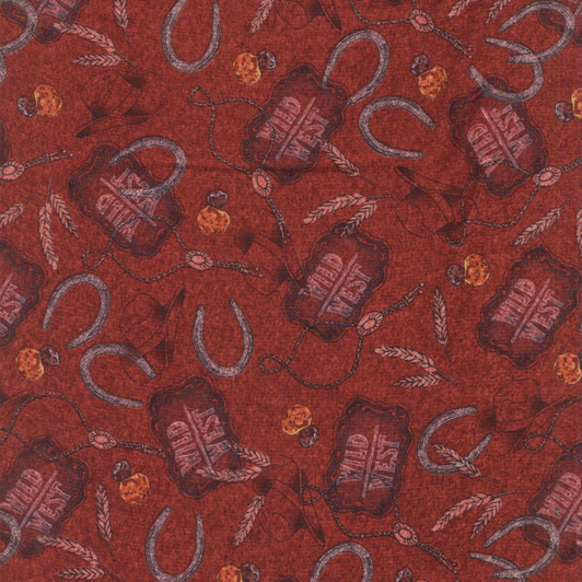 Sunset Rodeo Monotone Western Motifs Red 9154 88 Cotton Quilting Fabric Sunset Rodeo Monotone Western Motifs Red 9154 88 Cotton Quilting Fabric
