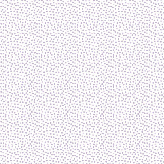 Sarah Kay With Love Scattered Dots Lilac DV5059 Cotton Quilting Fabric