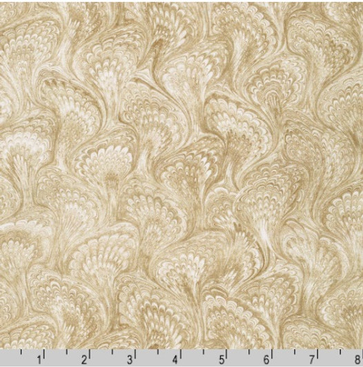Library of Rarities Pearl Swirls SRKD1960290 Cotton Quilting Fabric Library of Rarities Pearl Swirls SRKD1960290 Cotton Quilting Fabric