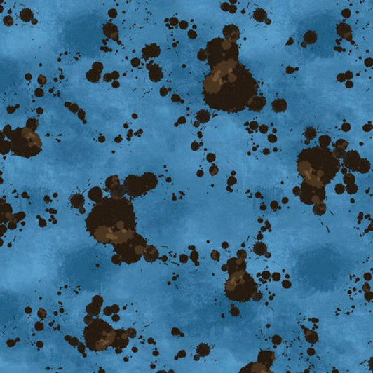 Mr Mechanic Oil Spots Blue 28875-B Cotton Quilting Fabric Mr Mechanic Oil Spots Blue 28875-B Cotton Quilting Fabric