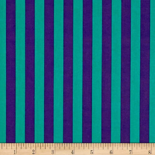 All Stars Stripe Iris Tula Pink Cotton Quilting Fabric All Stars Stripe Iris Tula Pink Cotton Quilting Fabric