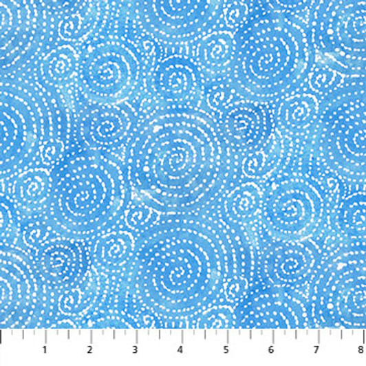 Freestyle Skiing Dotted Swirls Light Blue 24870-44 Cotton Quilting Fabric Freestyle Skiing Dotted Swirls Light Blue 24870-44 Cotton Quilting Fabric