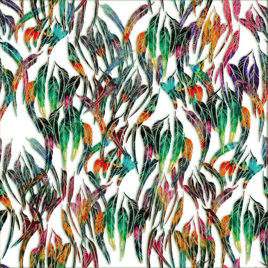 Eucalyptus Hinterland Australia Eucalypt Leaves White 3012M Cotton Quilting Fabric Eucalyptus Hinterland Australia Eucalypt Leaves White 3012M Cotton Quilting Fabric