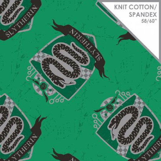 Harry Potter Slytherin Toss Stretch Knit