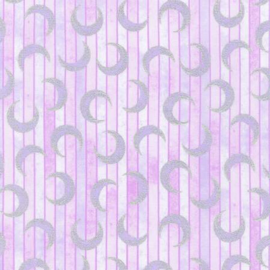 Mystic Moon Stripes Peony Silver Metallic Highlights SRKM21637226 Cotton Quilting Fabric Mystic Moon Stripes Peony Silver Metallic Highlights SRKM21637226 Cotton Quilting Fabric