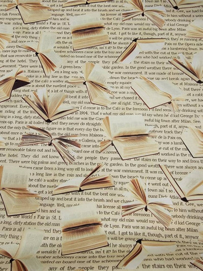 Cat Tales Open Books Beige 24530-12 Cotton Quilting Fabric Cat Tales Open Books Beige 24530-12 Cotton Quilting Fabric