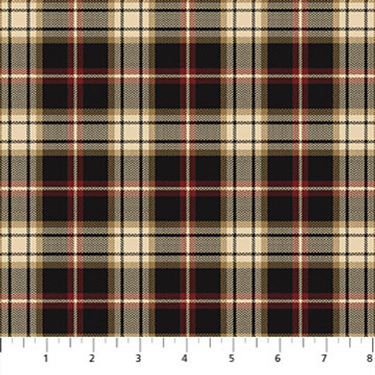 Cat Tales Large Plaid Beige Multi 24532-12 Cotton Quilting Fabric Cat Tales Large Plaid Beige Multi 24532-12 Cotton Quilting Fabric