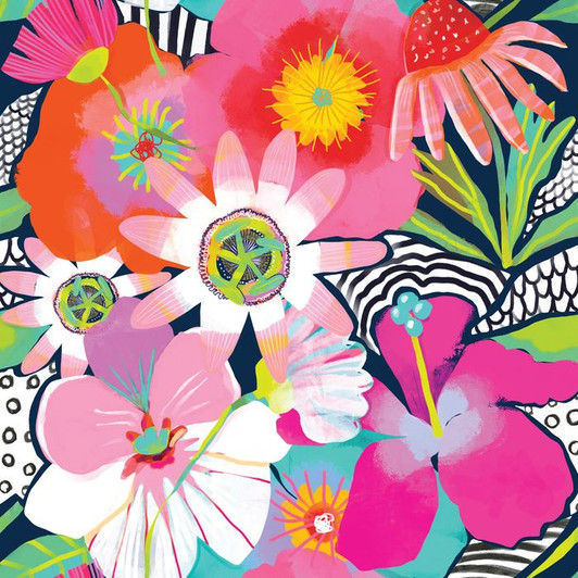 Australian Florals Robyn Hammond DV5201 Cotton Quilting Fabric Australian Florals Robyn Hammond DV5201 Cotton Quilting Fabric
