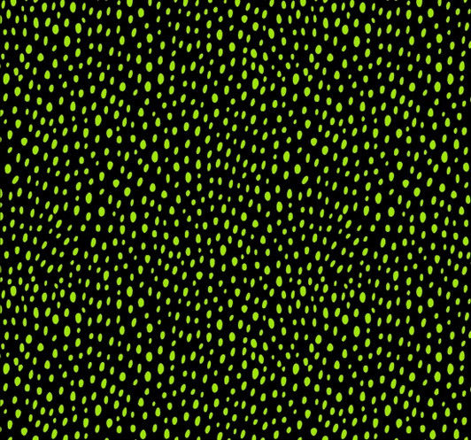 African Story Droplets Black 705E-BLACK Cotton Quilting Fabric