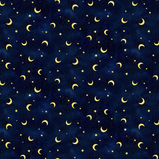 Owl Always Love You Moon and Stars Navy CD3243-NAVY Cotton Quilting Fabric Owl Always Love You Moon and Stars Navy CD3243-NAVY Cotton Quilting Fabric
