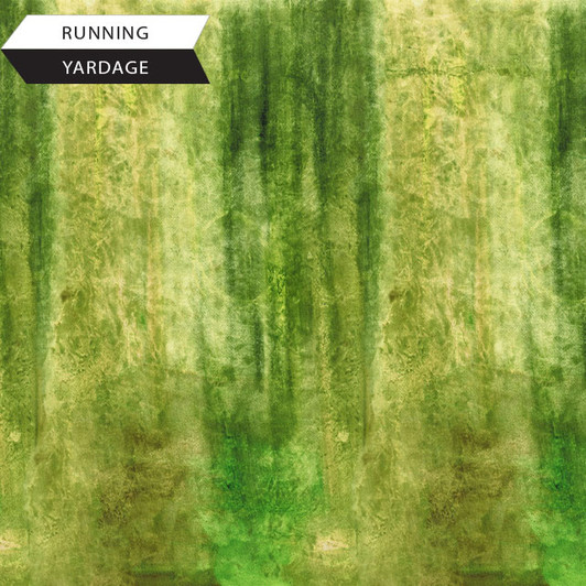 Zen Garden Watercolors Moss 40039-71 Cotton Quilting Fabric