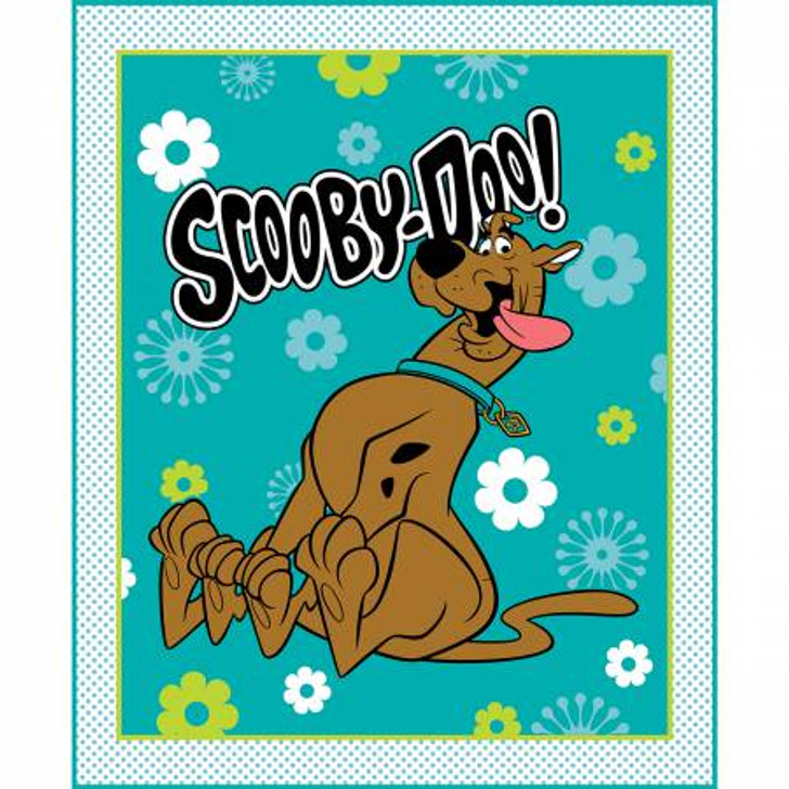 Scooby Doo Where Are You Multi Cotton Quilting Fabric Panel