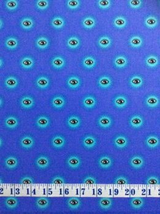 De La Luna by Tula Pink I See You Haunted Cotton Quilting Fabric 1/2 YARD