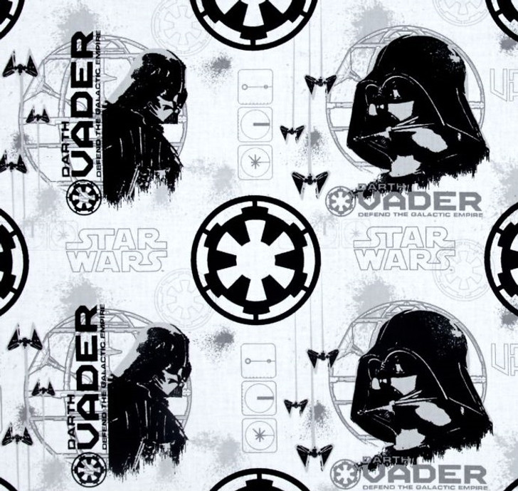 darth vader fabric panel