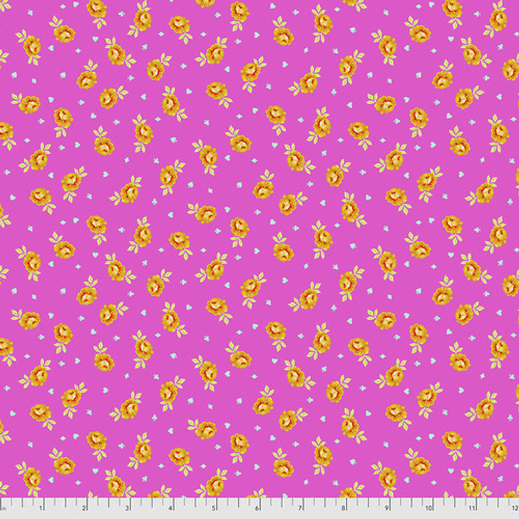 Curiouser and Curiouser Baby Buds Wonder Tula Pink Cotton Quilting Fabric