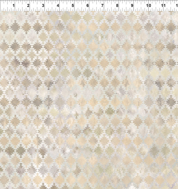 Southwest Woven Cream Cotton Quilting Fabric