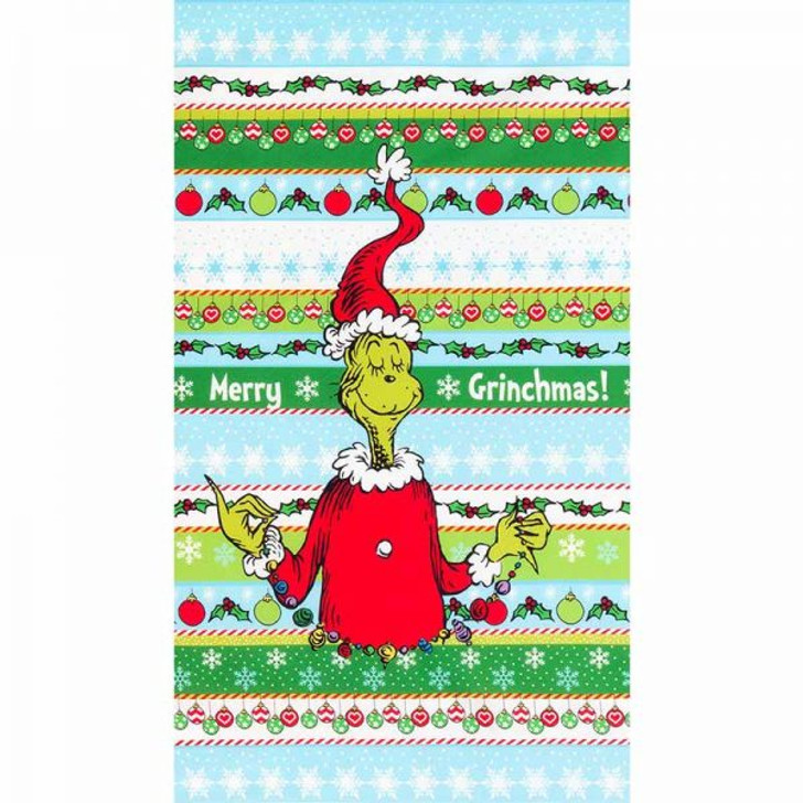 How the Grinch Stole Christmas ADE20274223 Cotton Quilting Fabric Panel