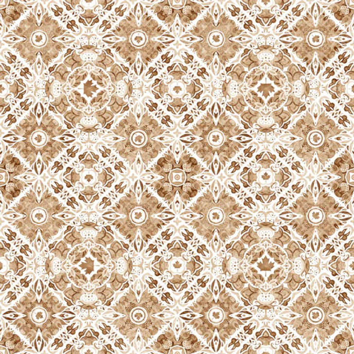 The Great White North Diamond Medallion 28746-A Cotton Quilting Fabric