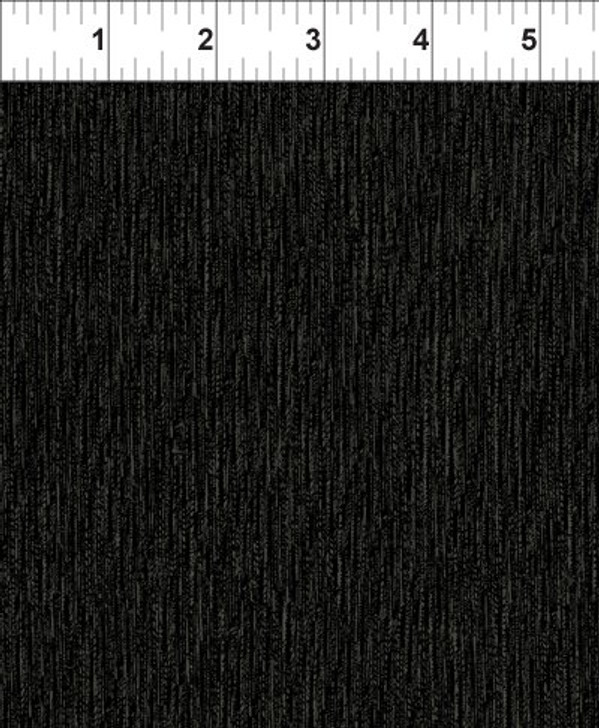 Graphix Vertical Black Cotton Quilting Fabric