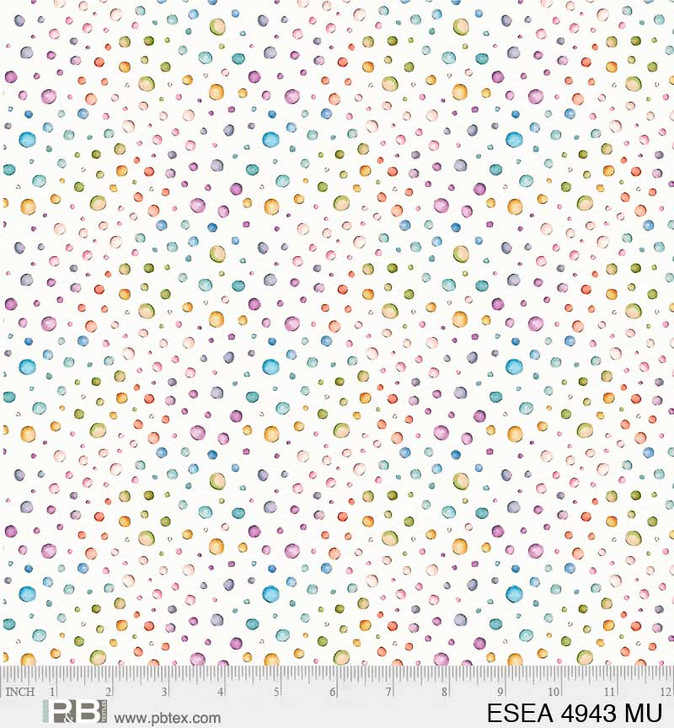 Enchanted Seas Bubbles Multi ESEA04943-MU Cotton Quilting Fabric