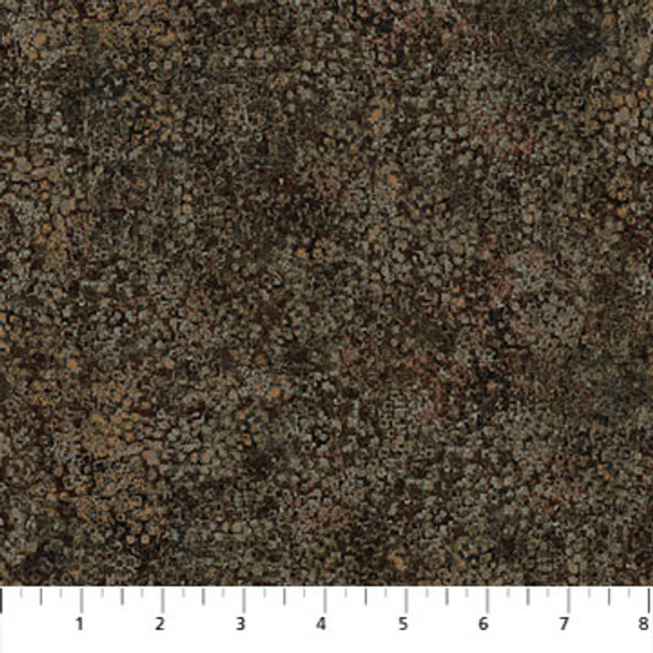 Spirited Calcite Texture Dark Brown  24646-38 Cotton Quilting Fabric