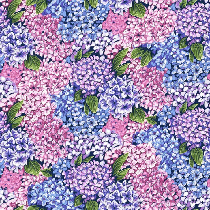 Flower Market Hydrangea 81090/108 Cotton Quilting Fabric