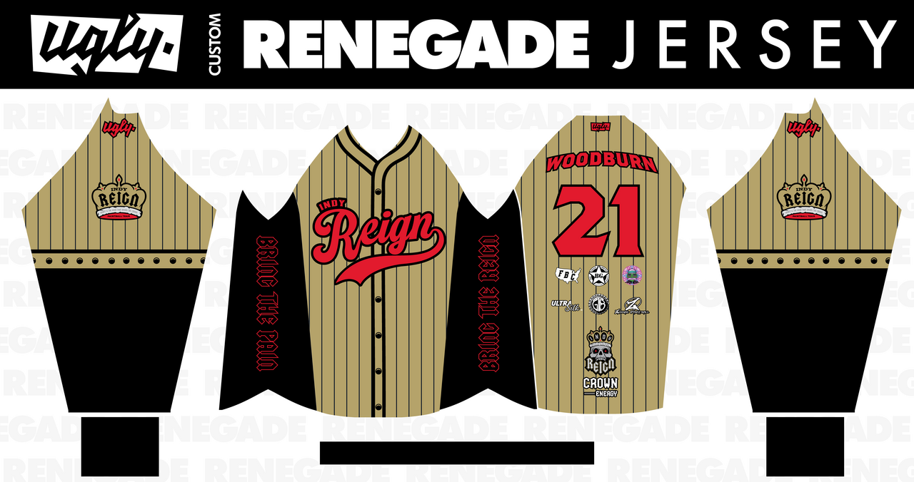 INDY REIGN MAJOR LEAGUE PAINTBALL JERSEY