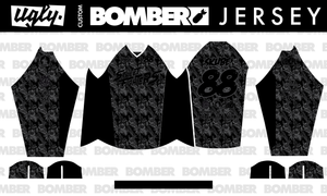 SF DARK HAWAIIAN BOMBER JERSEY SF DARK HAWAIIAN BOMBER JERSEY