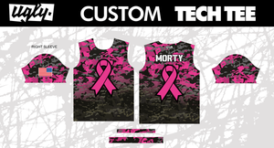 (FAMILY) BREAST CANCER AWARENESS TECH TEE (FAMILY) BREAST CANCER AWARENESS TECH TEE