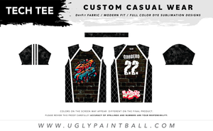 STREET FIGHTERS BRICK WALL TECH TEE STREET FIGHTERS BRICK WALL TECH TEE