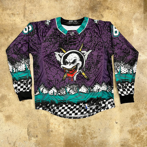(PURPLE) UGLY DUCKS BR8KOUT PRO JERSEY