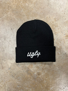 UGLY PAINTBALL BLACK BEANIE