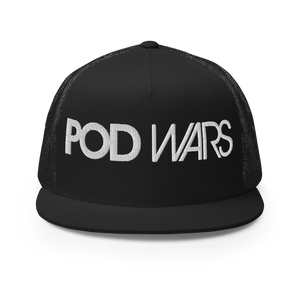 Pod Wars "Conspiracy" Trucker Hat (BLK)