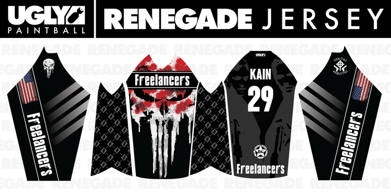 FREELANCERS BLOOD SPLATTER JERSEY