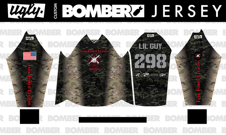 TASK FORCE LEGION BOMBER JERSEY