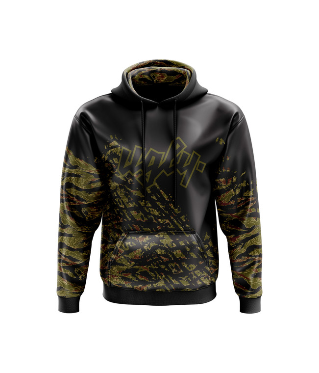 DECAY TIGER STRIPE HOODIE