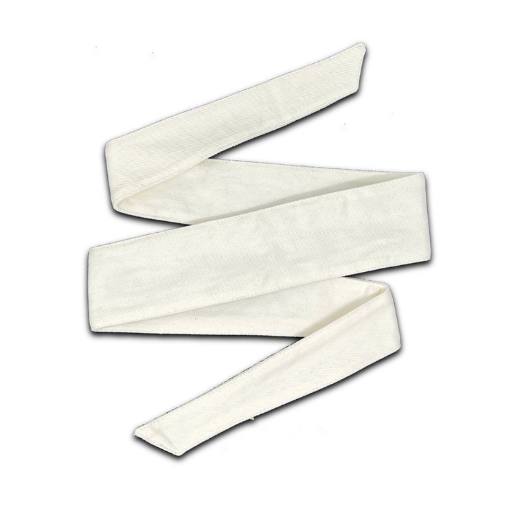 WHITE DENIM PAINTBALL HEADBAND