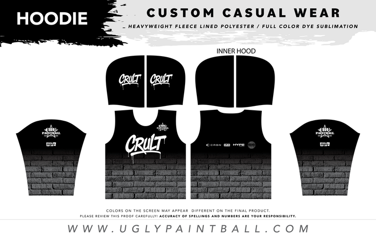 2026 CRULT PAINTBALL HOODIE