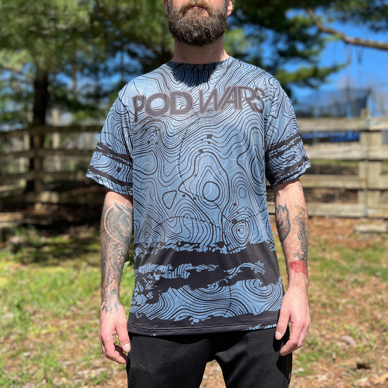"Topograph" Pod Wars Tech Tee