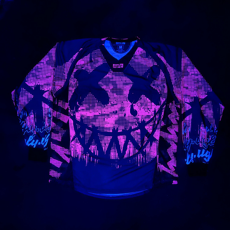 UGLY PAINTBALL PINK GLOWBALL JERSEY