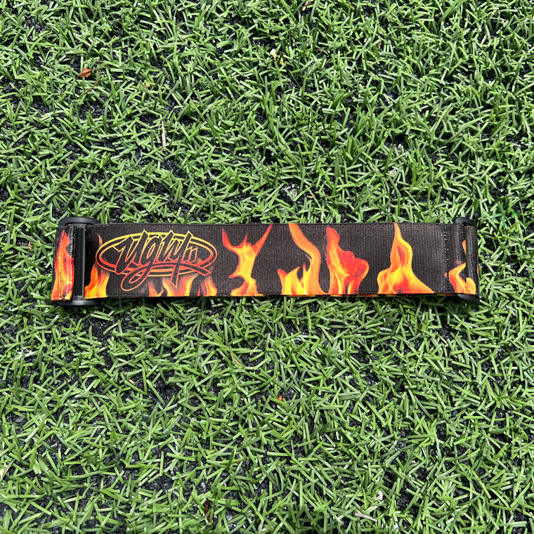 UGLY PAINTBALL | (Limited Release) v2 UP IN FLAMES GOGGLE STRAP
