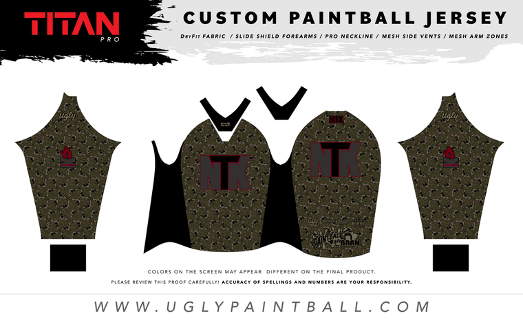 NTK VULTUREWEAR JERSEY - FOREST
